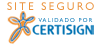 Um site validado pela Certisign indica que nossa empresa concluiu satisfatoriamente todos os procedimentos para determinar que o domínio 
                         validado é de propriedade ou se encontra registrado por uma empresa ou organização autorizada a negociar por ela ou exercer qualquer atividade 
                         lícita em seu nome.